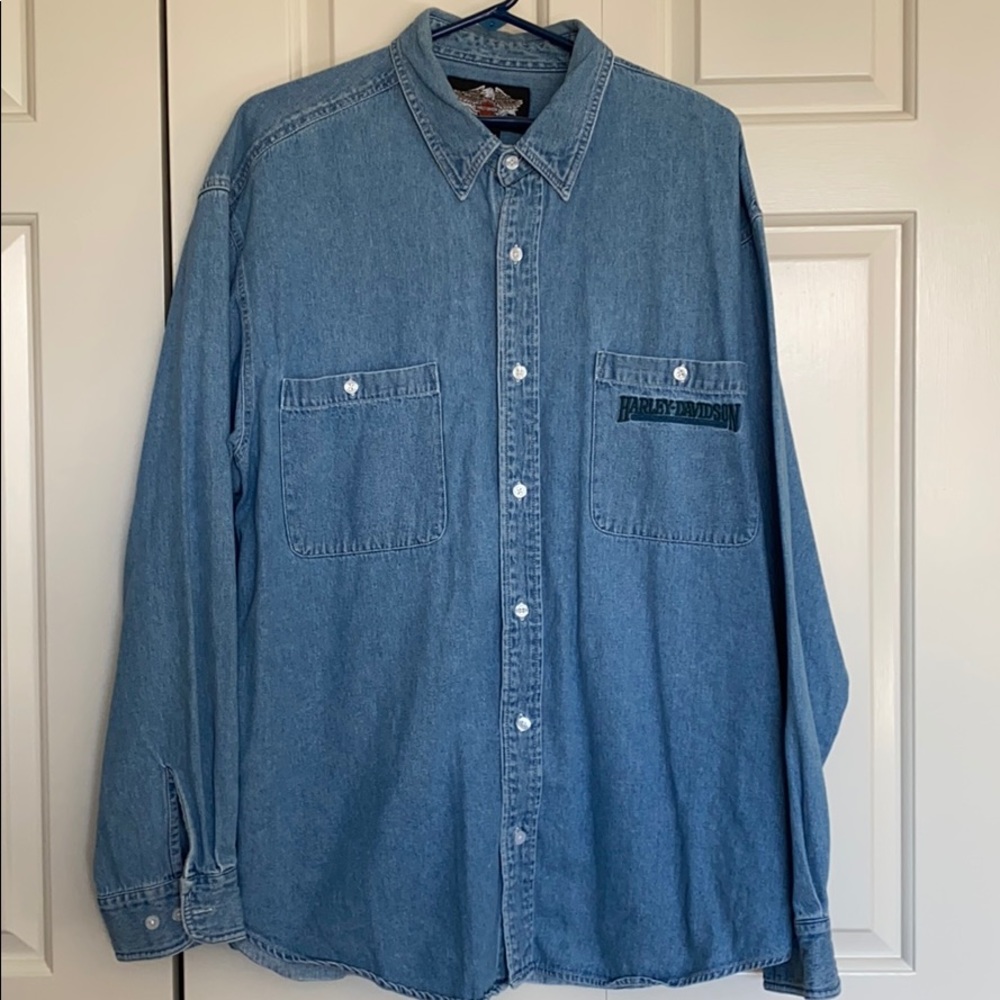 Harley Davidson Denim Shirt